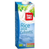 Boisson de riz au calcium d'algues, sans gluten BIO 1000 ml - LIMA